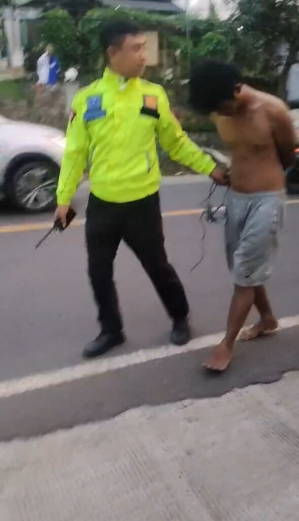 ODGJ Lempari Kendaraan Pemudik di Jalur Bandung–Tasikmalaya, Polisi Gerak Cepat Amankan Pelaku