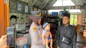 Libur Hari Raya Idul Fitri, Pospam Kawali Pantau Aktivitas di Area Wisata dan Keramaian Warga