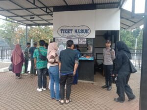 Libur Lebaran 2026, Polsek Panjalu Pantau Aktivitas di Area Wisata dan Keramaian Warga