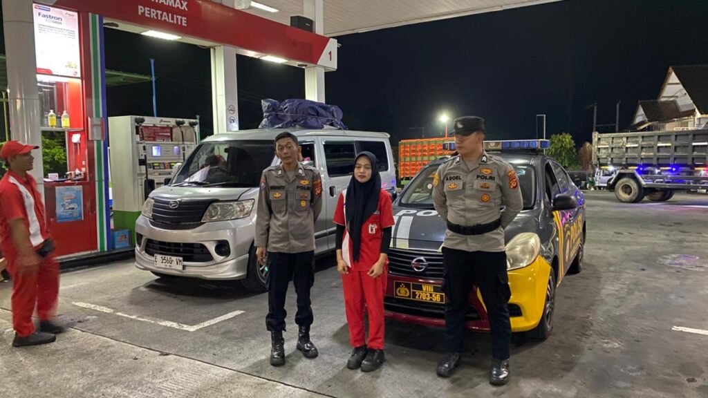 Cipkon Libur Lebaran 2026, Polsek Kawali Intens Patroli KRYD Beri Kenyamanan Masyarakat