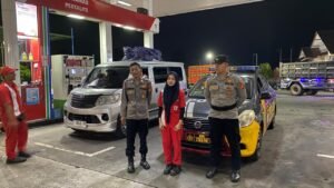 Cipkon Libur Lebaran 2026, Polsek Kawali Intens Patroli KRYD Beri Kenyamanan Masyarakat