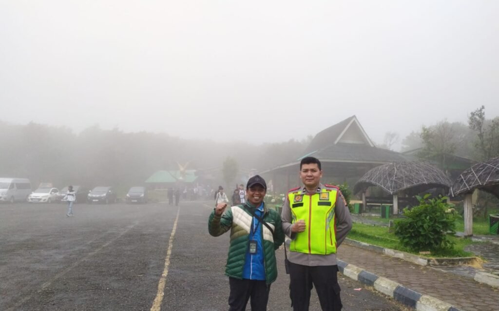 Jaga Keamanan Wisata Papandayan, Polsek Cisurupan Intensifkan KRYD Pasca Ops Ketupat 2026