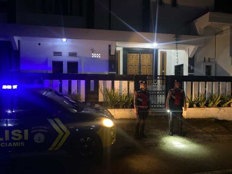 Polres Ciamis Tingkatkan Patroli Rumah Kosong Saat Mudik, Wujud Nyata Perlindungan bagi Warga