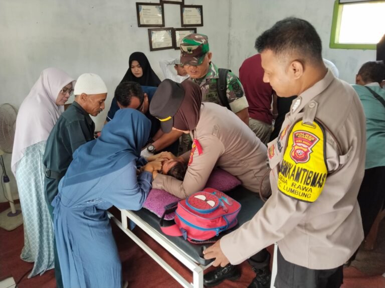 Polres Ciamis Hadir Amankan Khitanan Massal di Lumbung, Wujud Nyata Pelayanan dan Kepedulian Sosial