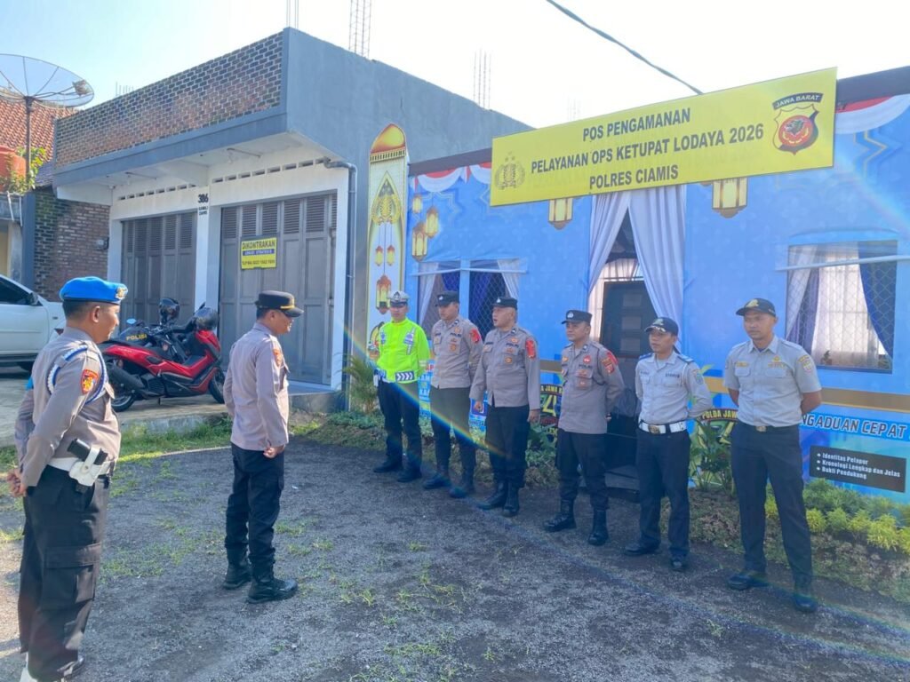 Polsek Kawali Perkuat Kesiapsiagaan Personel Lewat Apel KRYD, Jaga Stabilitas Kamtibmas Pasca Lebaran