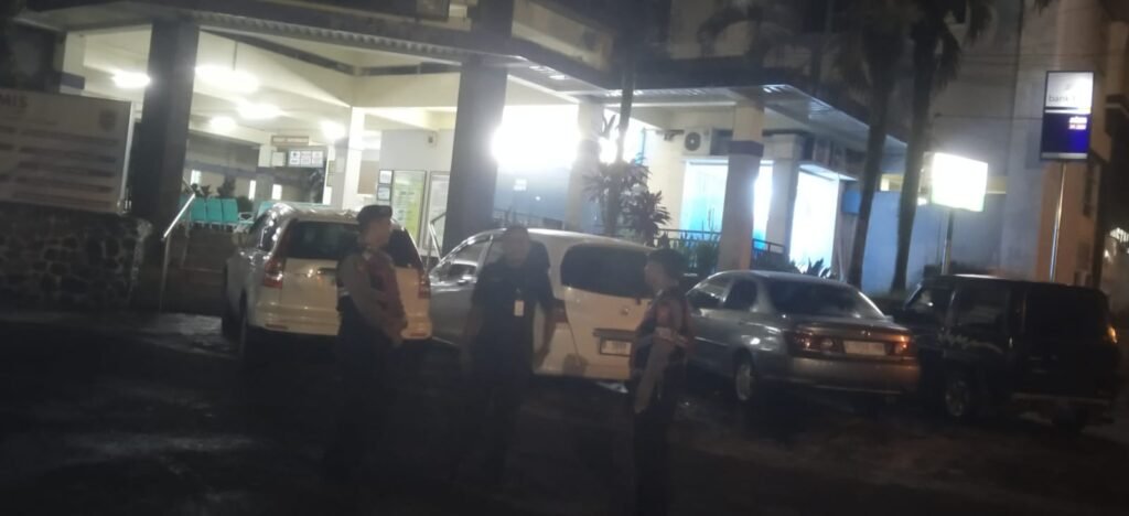 Polres Ciamis Tingkatkan Patroli Malam di RSUD, Pastikan Keamanan Objek Vital Tetap Terjaga