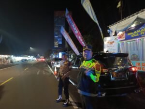 Kapolres Ciamis Cek Langsung Personel KRYD di Pos Pam Sindangkasih, Pastikan Situasi Tetap Aman Pasca Lebaran