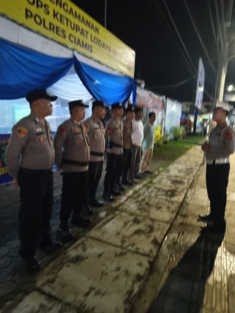 *Pos Pam Banjarsari Gelar Apel Malam Pasca Ops Ketupat Lodaya 2026.