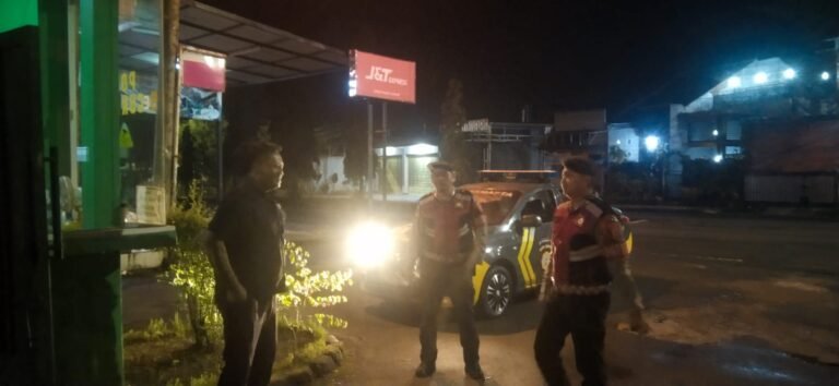 Cipkon Kamtibmas, Sat Samapta Polres Ciamis Patroli ke Perumahan Warga Pasca Ops Ketupat