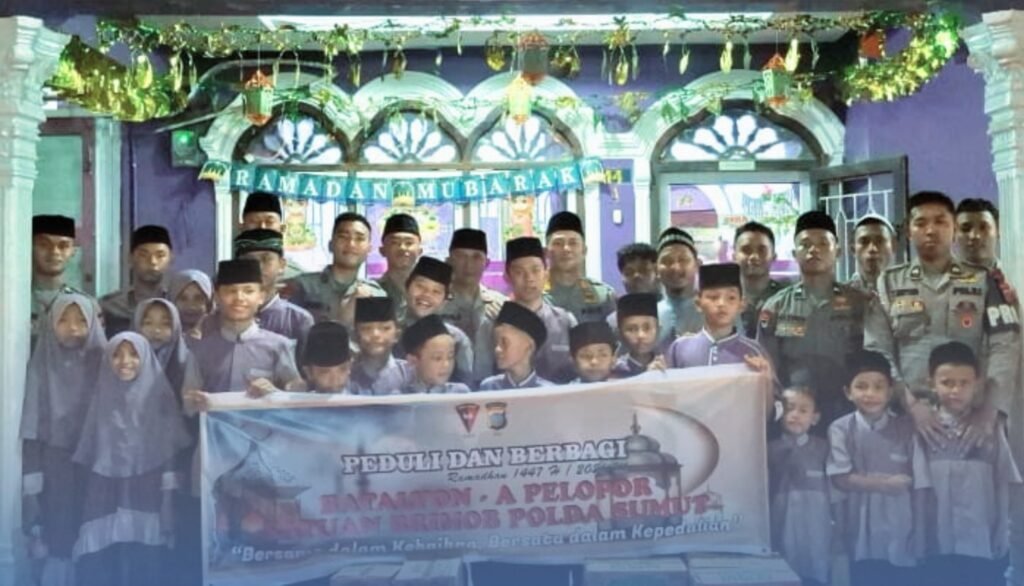 Brimob Sumut Lakukan Patroli Preventif di Kantor Konsulat Asing di Kota Medan