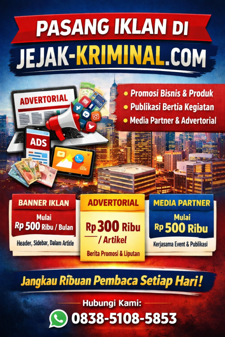 PASANG IKLAN DI JEJAK-KRIMINAL.COM