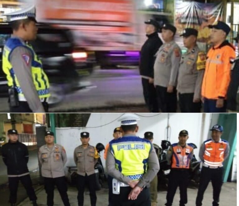 Giat Apel Gabungan KRYD dalam rangka Cipta Kondisi di Wilayah Hukum Polsek Samarang