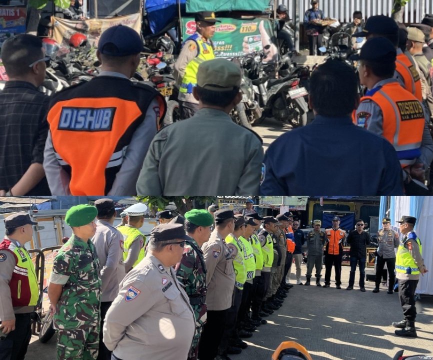 Gelar Apel Pagi Pengecekan Anggota Dalka Pam Ops Ketupat Lodaya 2026, Giat Preemtif Preventif di Wilayah Hukum Polsek Samarang