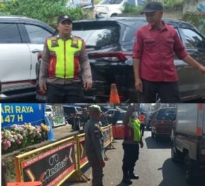 Polsek Samarang Giat Pemantauan Situasi Arus Lalin dan Tempat Wisata, Dalam Rangka Ops Ketupat Lodaya 2026