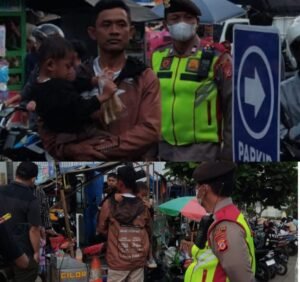 Polsek Samarang Giat Patroli Dan Pengaturan Lalin Saat Warga Ngabuburit, Dalka OPS Ketupat Lodaya 2026