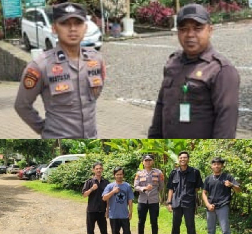 Gelar Patroli Ke Tempat Wisata, Dalka OPS ketupat Lodaya 2026 Di Wilkum Polsek Samarang