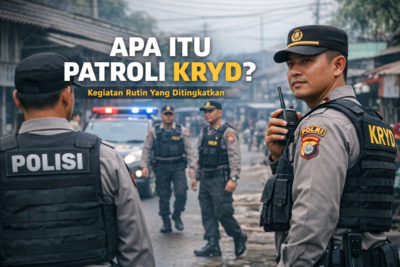 patroli kryd polisi indonesia