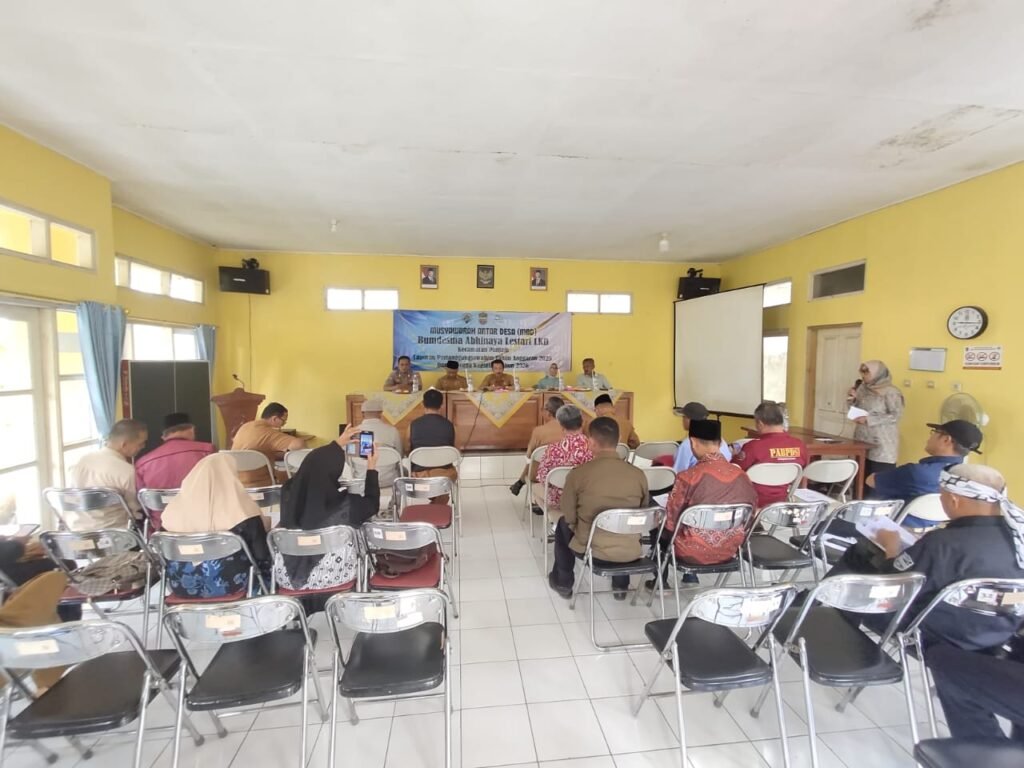 Perkuat Sinergitas, Polsek Panjalu Ikuti Musyawarah BumDesMa Abhinaya LKD