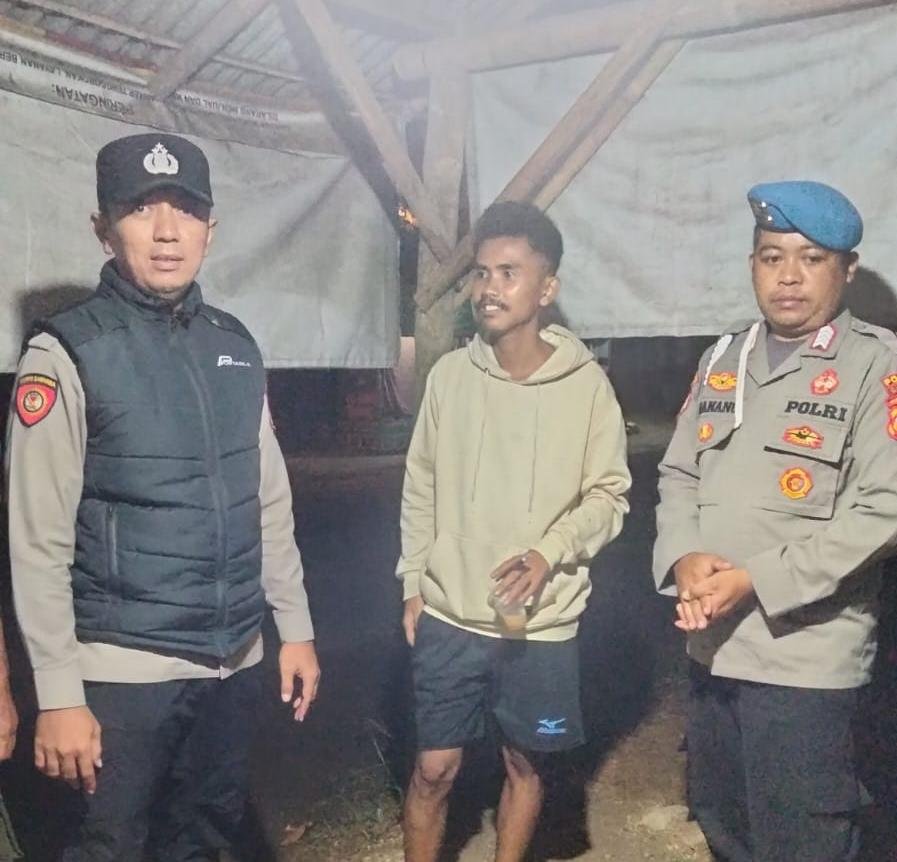 Respons Cepat Polsek Pamarican Jaga Kamtibmas, Patroli Malam Bubarkan Kerumunan Remaja di Lingkungan Warga