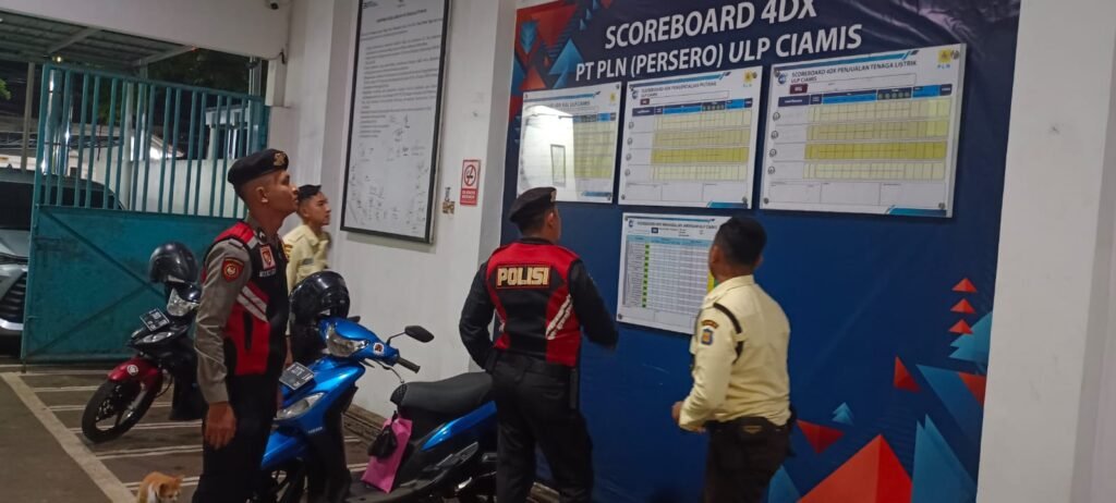 Sat Samapta Polres Ciamis Tingkatkan Patroli Dialogis, Jaga Keamanan Objek Vital dan Lingkungan Masyarakat