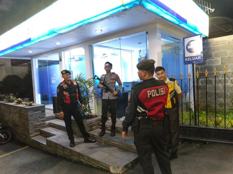 Sat Samapta Polres Ciamis Tingkatkan Patroli Dialogis, Jaga Keamanan Objek Vital Perbankan