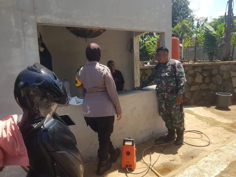 Perkuat Sinergitas, Polsek Ciamis Intens Terjunkan Personel Koorkom ke Naraya Farm Mekarjadi