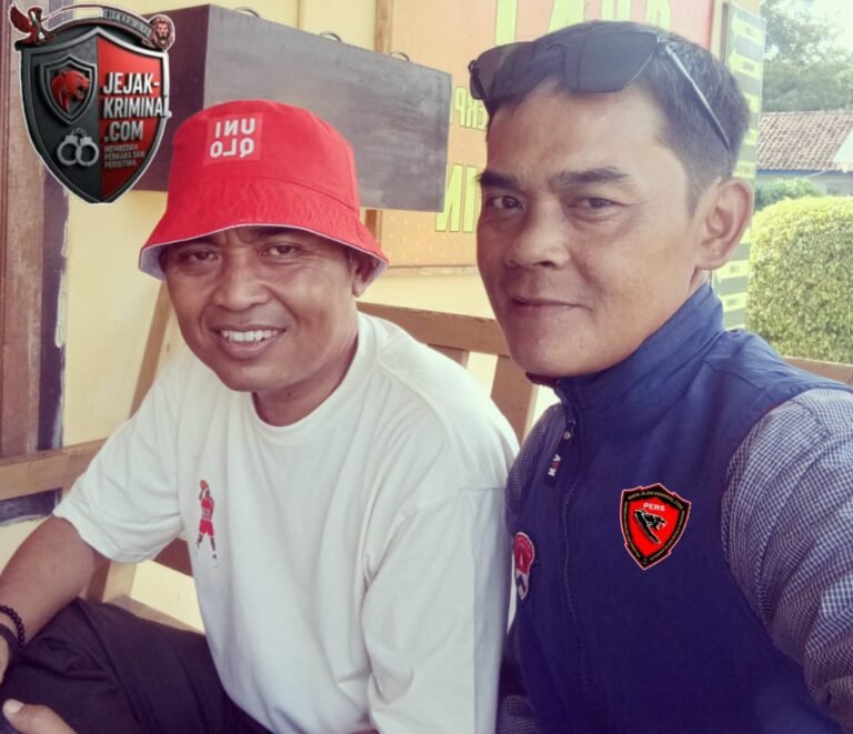 Guna Pererat Silaturahmi, Anggota Media Jejak-kriminal Terhadap Kapolsek Caringin IPTU Indra Koncara