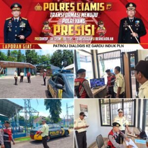 *Cipkon Kamtibmas, Satuan Samapta Polres Ciamis Patroli Dialogis ke Area Obvitnas.
