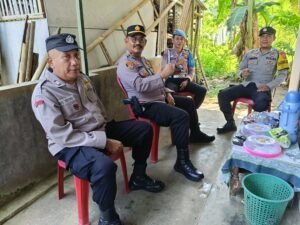 Jumat Agung, Polsek Lakbok Bersiaga Beri Pengamanan di Gereja Kristen Kerosulan Indonesia