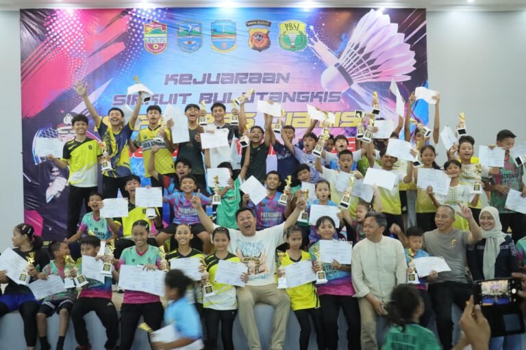 Polres Ciamis Tutup Kejuaraan Bulutangkis CIBAPA Cup II 2026, Polri Dorong Pembinaan Atlet dan Sportivitas