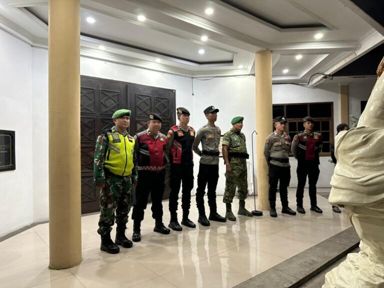 Polres Ciamis Laksanakan Pengamanan Ibadah, Polisi Pastikan Situasi Aman dan Kondusif