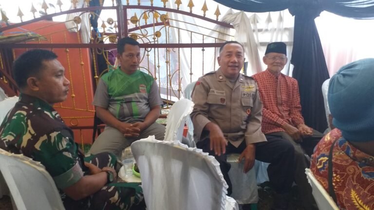Perkuat Sinergitas, Polsek Lakbok Polres Ciamis Koorkom ke Warga Desa Sukaasih Purwadadi