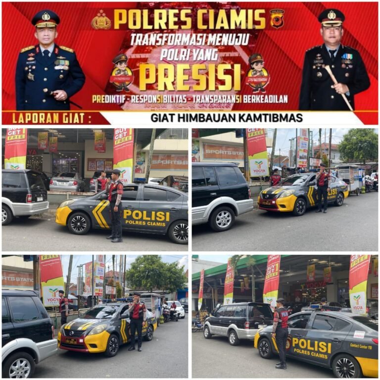 Satuan Samapta Ajak Warga Waspada Antisipasi Gangguan Kamtibmas
