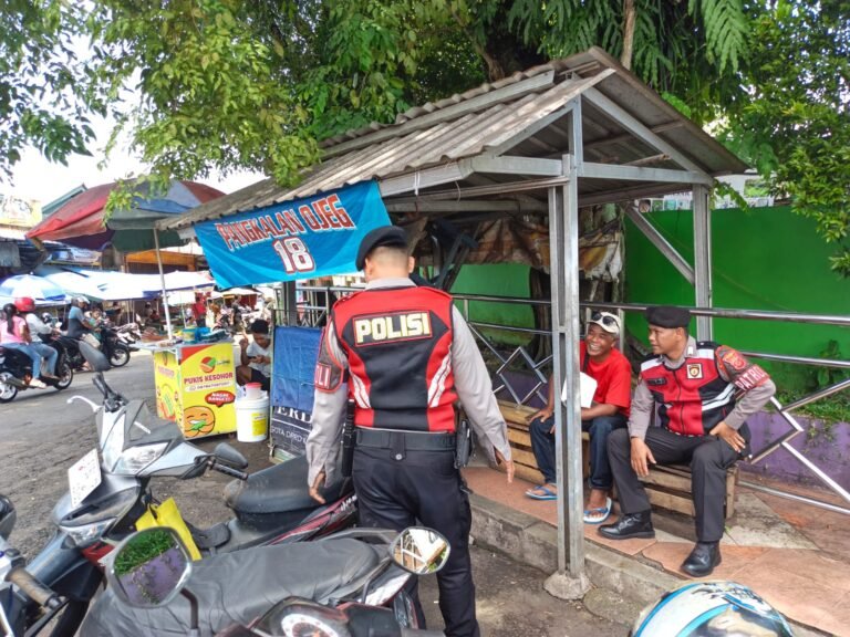 Sat Samapta Polres Ciamis Intensifkan Patroli Dialogis, Ciptakan Rasa Aman di Kawasan Terminal