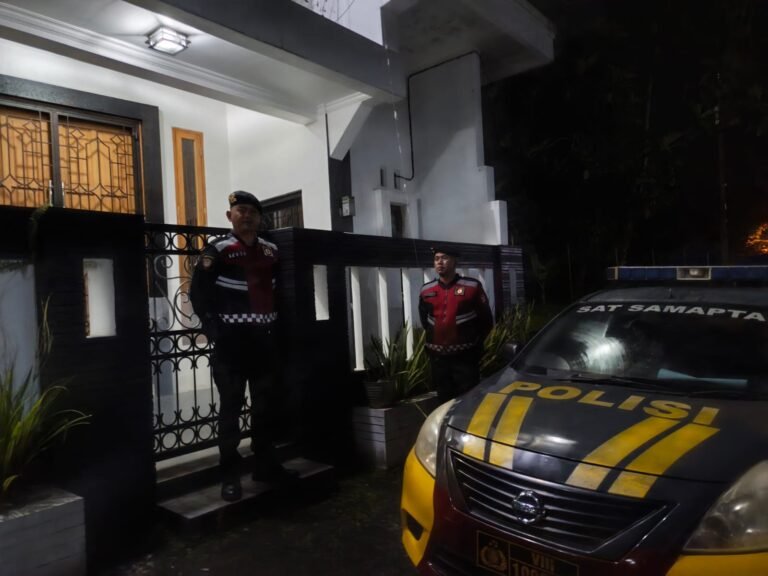 Polres Ciamis Intensifkan Patroli Biru Dini Hari, Antisipasi C3 dan Amankan Rumah Kosong