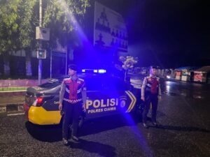 Polres Ciamis Intensifkan Patroli Biru, Antisipasi Kejahatan Jalanan dan Balap Liar di Jalur Rawan
