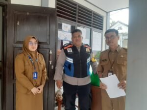 Polsek Cisaga Monitoring Tes Akademik Siswa, Pastikan Kegiatan Pendidikan Berjalan Aman dan Tertib