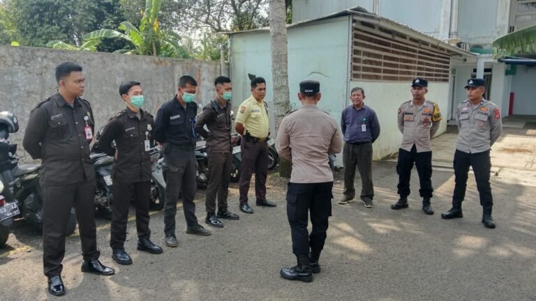 Cipkon Kamtibmas, Satbinmas Polres Ciamis Asistensi ke Satpam RS Dadi Keluarga