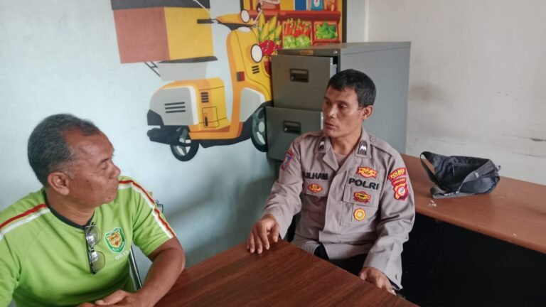 Cipkon Kamtibmas, Polsek Ciamis Datangi dan Koorkom ke Satpam Pasar Manis Ciamis