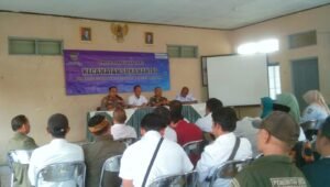 Peran Aktif Polres Ciamis dalam Rapat Koordinasi Kecamatan Sukamantri, Perkuat Sinergi Jaga Kondusivitas Wilayah