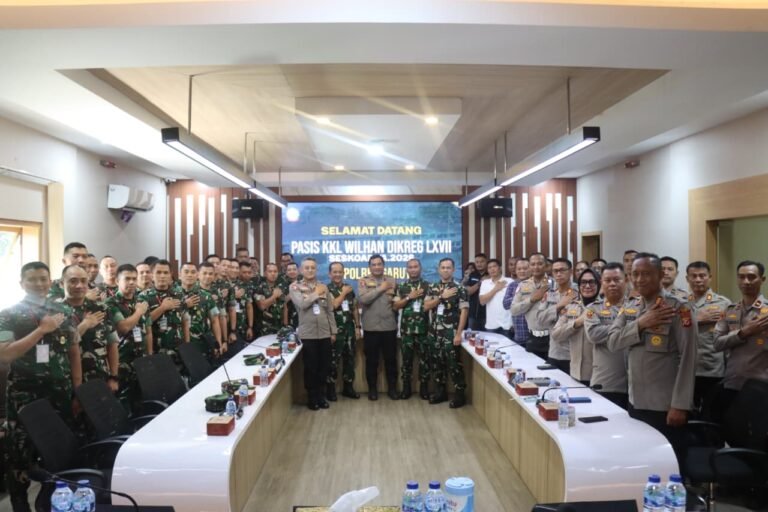 Polres Garut Terima KKL Seskoad, Dorong Kolaborasi Strategis TNI-Polri