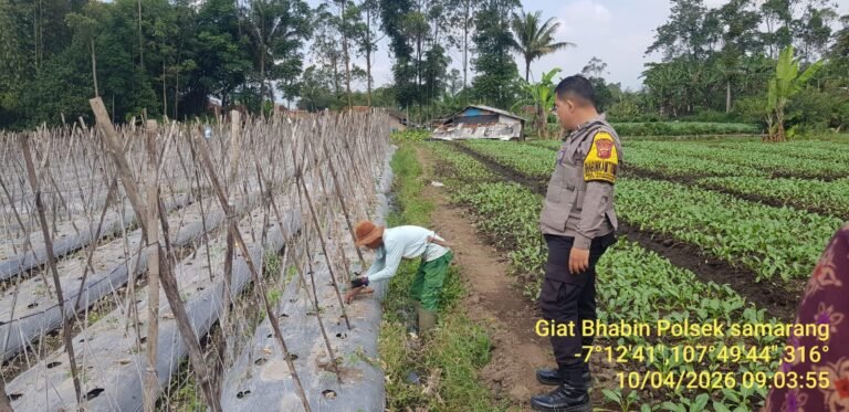 Pererat Kemitraan, Polsek Samarang Gelar Ngariung Kamtibmas Bersama Warga Tanjung Anom