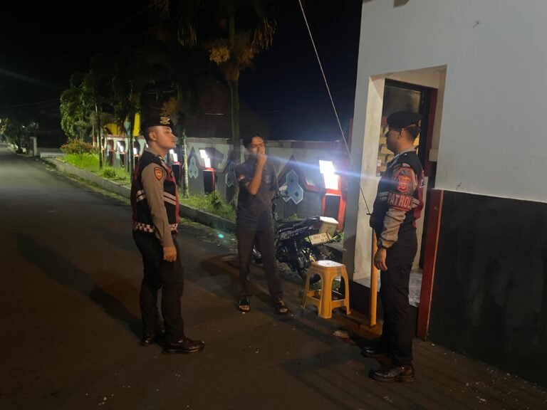Polres Ciamis Tingkatkan Patroli Dialogis Malam Hari, Wujud Nyata Kehadiran Polisi di Tengah Masyarakat