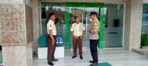 Polsek Banjarsari Koordinasi Bersama Satpam Perbankan Antisipasi Gangguan Kamtibmas