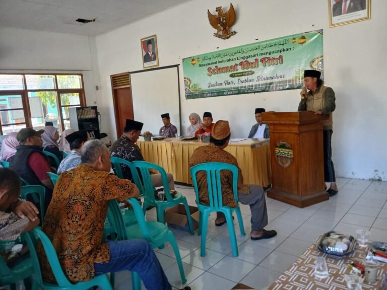 Polsek Ciamis Hadiri Halal Bihalal Linggasari, Perkuat Sinergi dan Kamtibmas Pasca Idul Fitri