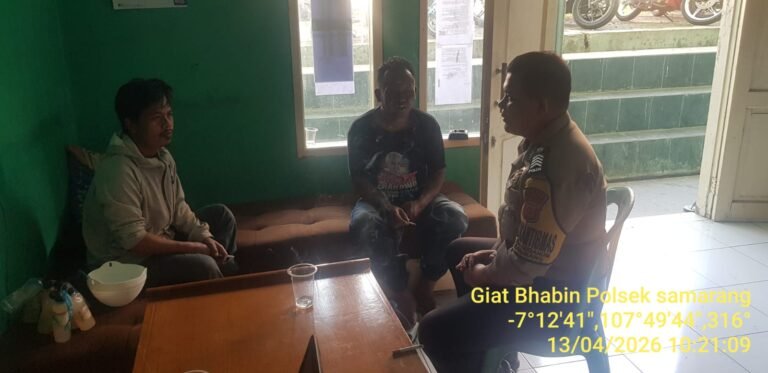 Polsek Samarang Gelar Ngariung Kamtibmas, Perkuat Sinergi dengan Masyarakat Desa Tanjung Anom