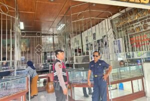 Patroli Dialogis Sat Samapta Polres Ciamis di Objek Vital, Perkuat Keamanan dan Cegah Kriminalitas Sore Hari