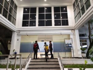 Patroli Biru Sat Samapta Polres Ciamis Tingkatkan Pengamanan Objek Vital di Wilayah Perbankan