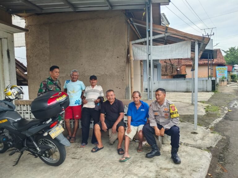 Cipkon Kamtibmas, Polsek Ciamis Datangi dan Koorkom ke Tokoh di Cibitung Girang