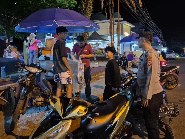 Peran Polsek Pamarican dalam Patroli Malam KRYD, Tekan Kriminalitas dan Jaga Keamanan Wilayah